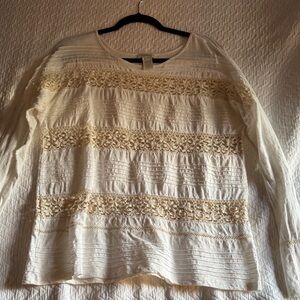 Sundance Cream Lace Blouse